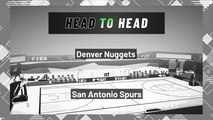 San Antonio Spurs vs Denver Nuggets: Spread