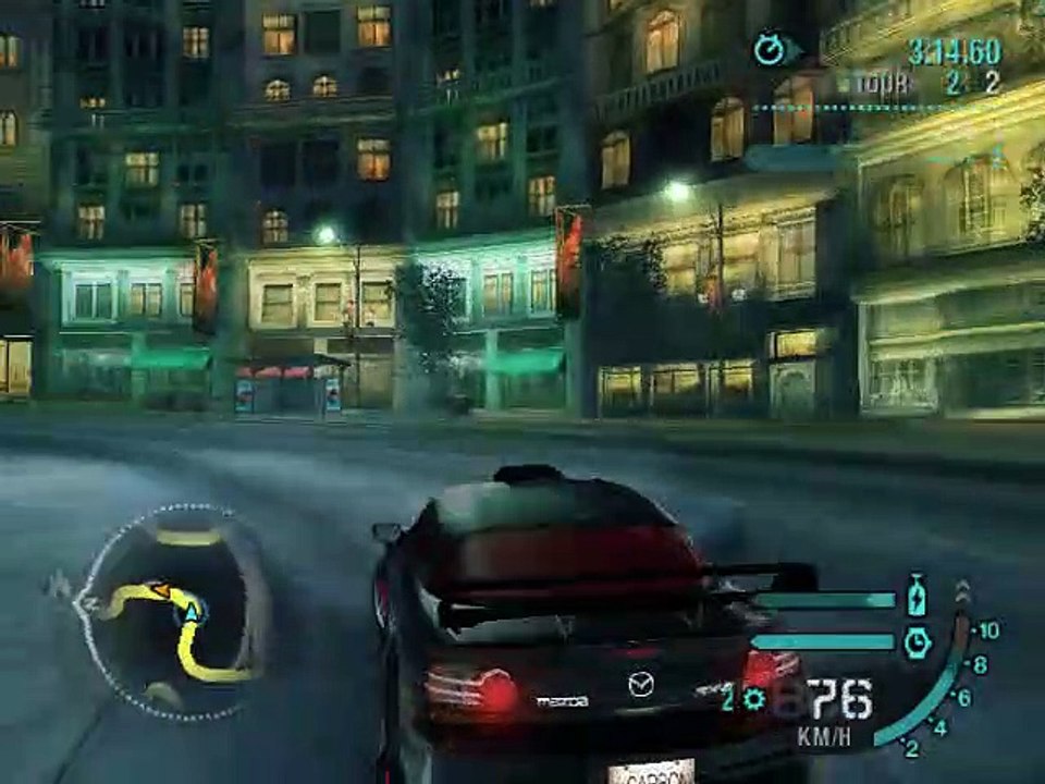 Need for Speed Carbon online multiplayer - ps2