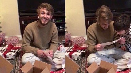 Mom Gave her Son Plane Ticket As A Surprise Gift On Christmas