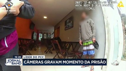 A gente mostrou aqui ontem a prisão do chefão do crime na segunda maior favela paulistana. Agora, você vai ver o momento em que ele foi capturado.