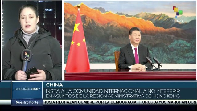 Gobierno de China rechaza intentos desestabilizadores de EE.UU sobre Hong Kong