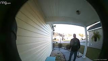 Husband Heads Outside to Break Wind