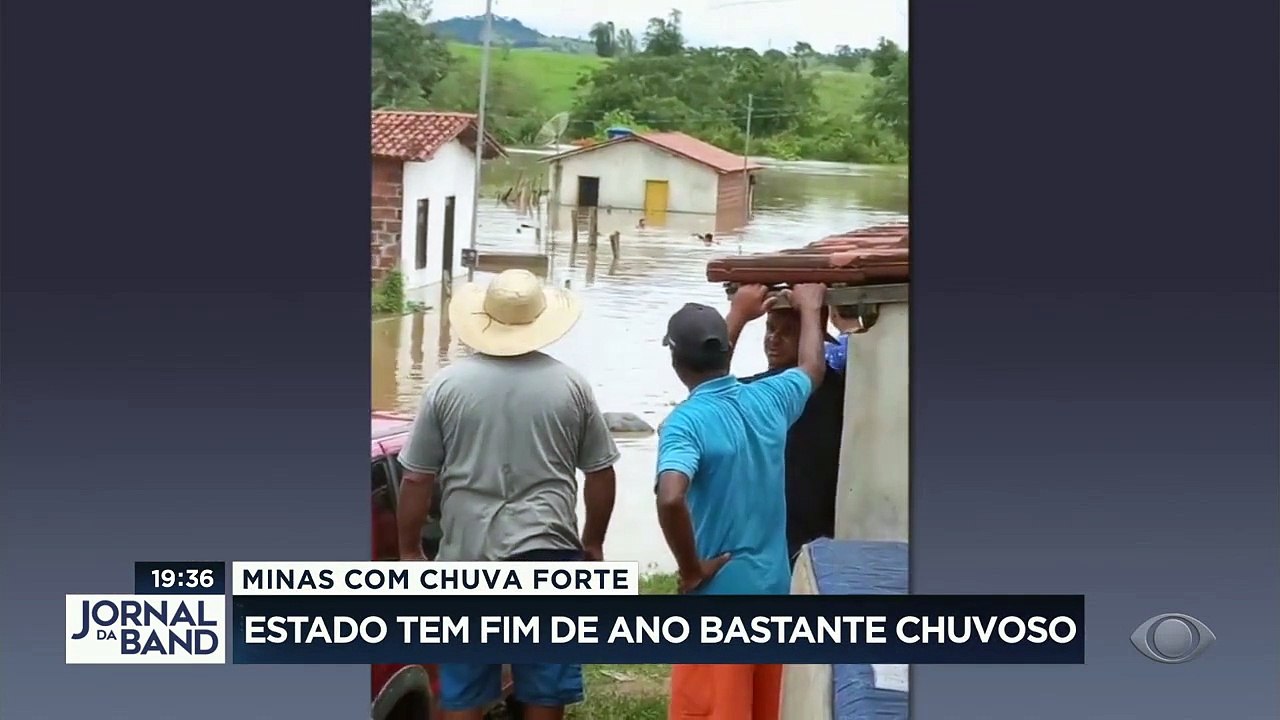 Em Minas, chove forte e sem parar em vários pontos do estado há alguns dias.