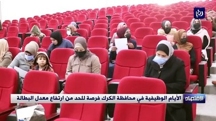 Descargar video: الأيام الوظيفية في محافظة الكرك فرصة للحد من ارتفاع معدل البطالة