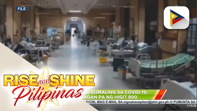 Bilang ng mga gumaling sa COVID-19, nadagdagan pa ng higit 800