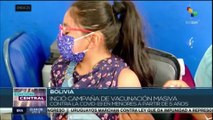 Bolivia inicia campaña de vacunación contra la Covid-19 en menores a partir de 5 años