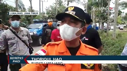 Bupati Lumajang Halau Warga Masuk Wilayah Terdampak Awan Panas Semeru