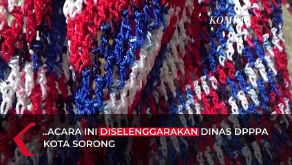 Antusiasme Ikuti Pelatihan Anyaman Noken untuk Memelihara Tradisi di Papua