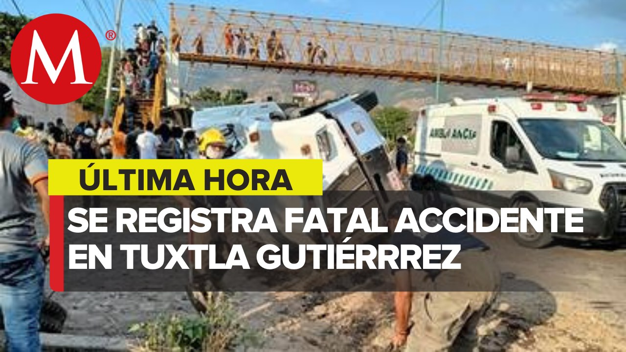 Accidente carretero en Tuxtla Gutiérrez deja al menos 49 muertos