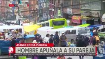 Mujer fue puesta de rodillas por su expareja para pedir perdón y luego fue apuñalada en La Paz