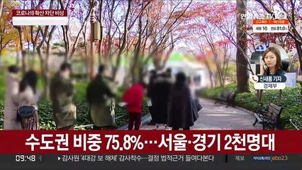 사흘째 7천명대 확진…성인 추가접종 간격 3개월로