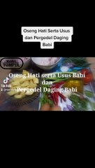 Download Video: Oseng Hati serta Usus Babi dan Pergedel Daging Babi ( stir-fried liver and pork intestine and pork mince )