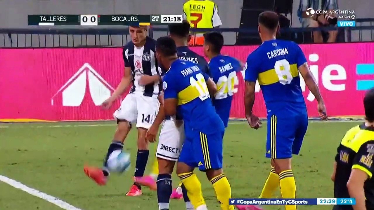 Copa Argentina 2021: Talleres 0 (4) -  (5) 0  Boca Jrs (2do Tiempo)