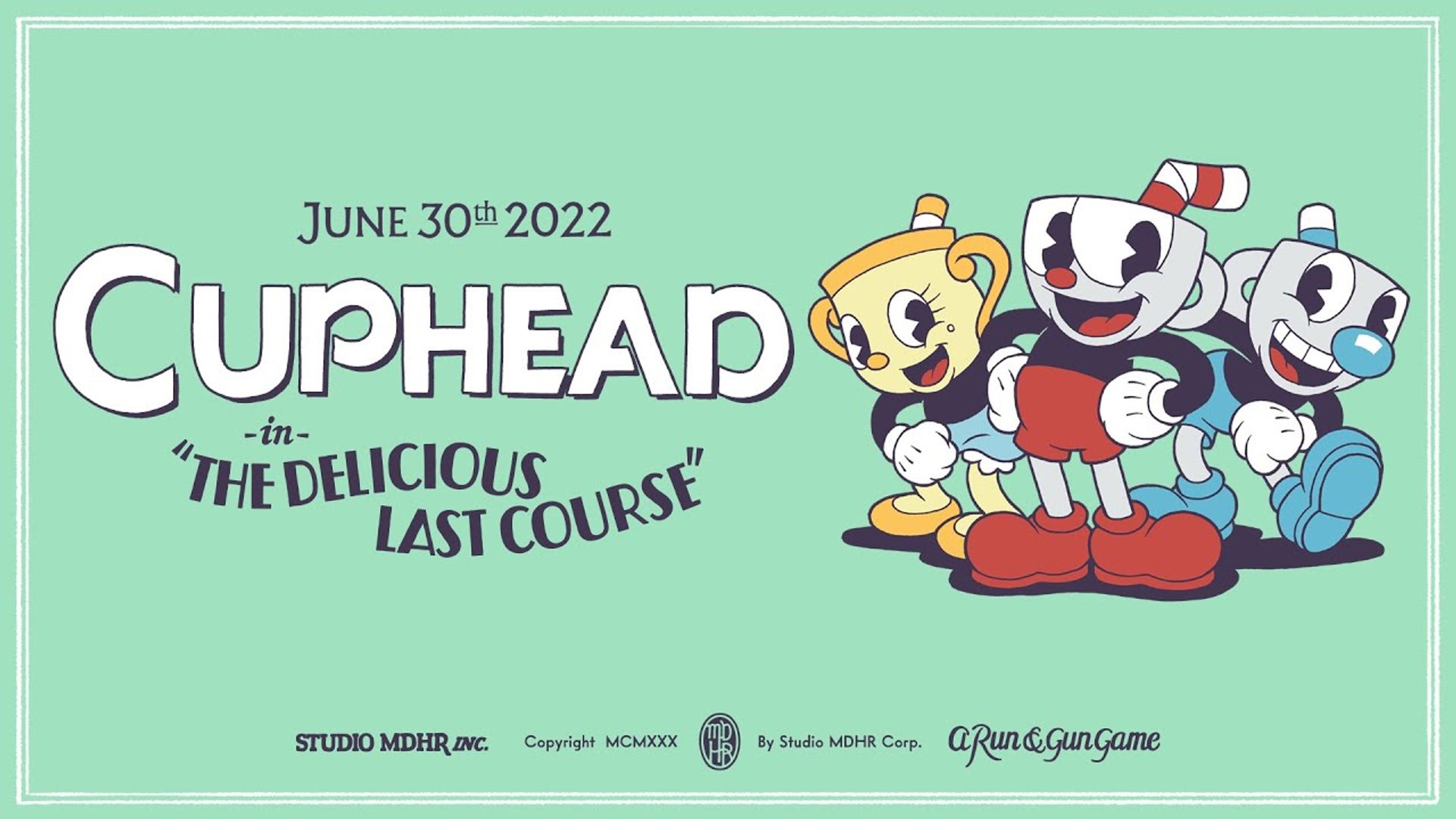 ⁣Cuphead The Delicious Last Course  - Trailer date de sortie