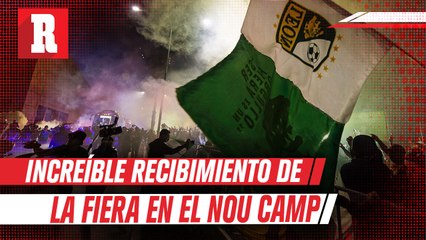 ¡IMPRESIONANTE! Así recibió la afición del León a los Esmeraldas. ESTO SI ES UNA FINAL