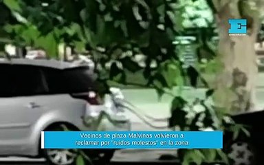 Vecinos de plaza Malvinas volvieron a reclamar por "ruidos molestos" en la zona