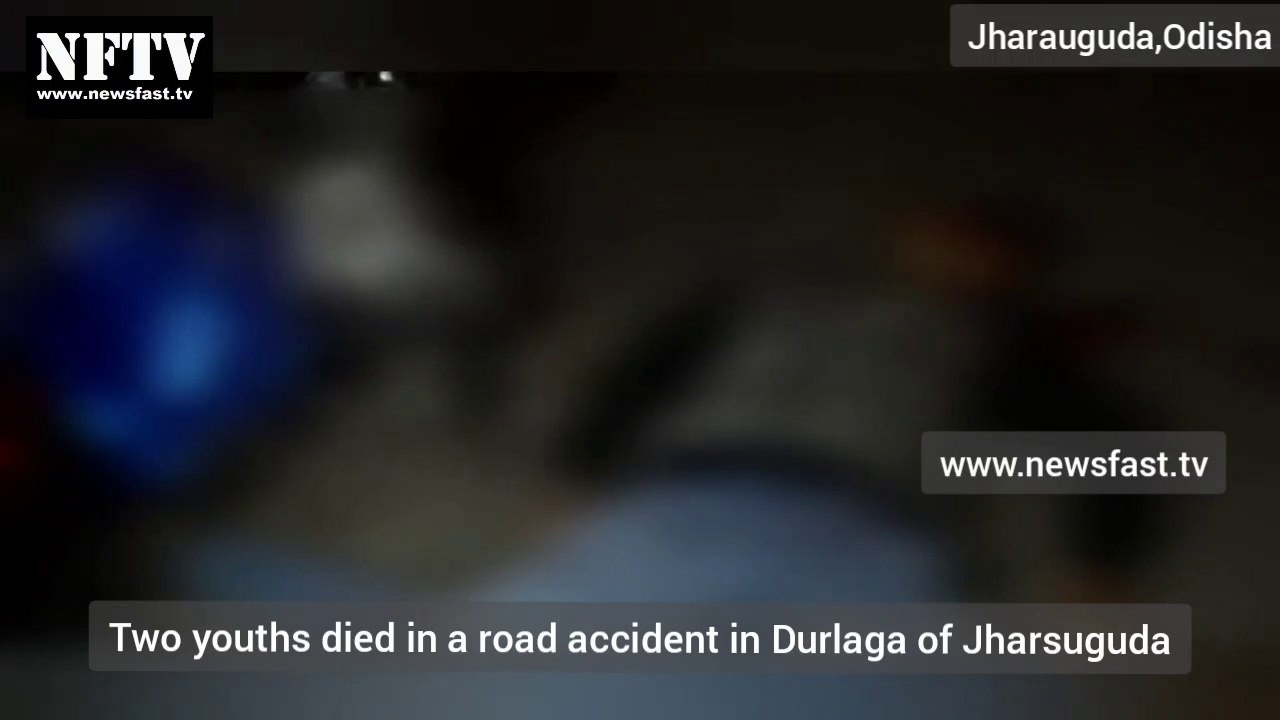 Two youths died in a road accident in #Durlaga of Jharsuguda, Odisha, India