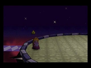 Paper Mario 64 - Peach vs Bowser