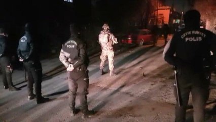350 polisle operasyon; 50 kişi gözaltında