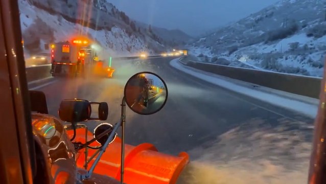 Snow blankets high elevations throughout the Southwest