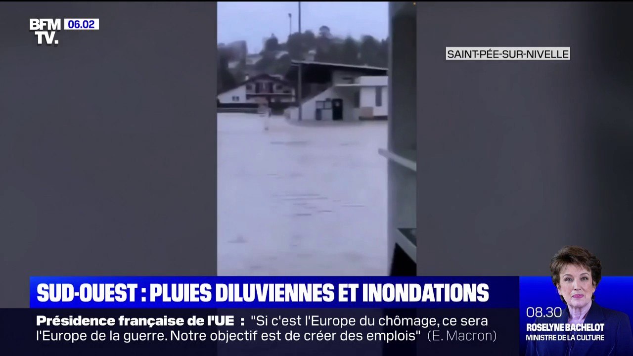 Pluies diluviennes et inondations exceptionnelles dans le Sud-Ouest