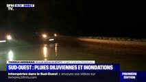 Intempéries au Pays basque: des automobilistes bloqués à cause de routes inondées ce vendredi