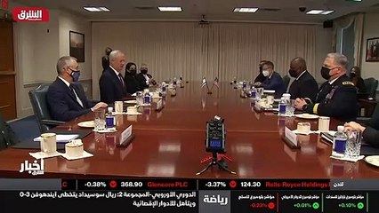 ...وفي وقت سابق التحق التقى وزير الدفاع الا...