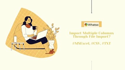 How to import Multiple Columns through file Import