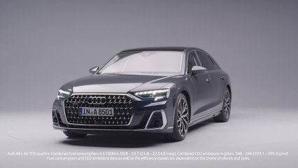The reveal of the new Audi A8 L