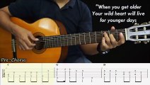 The Nights - Avicii - Fingerstyle Guitar Tutorial TAB Chords Lyrics