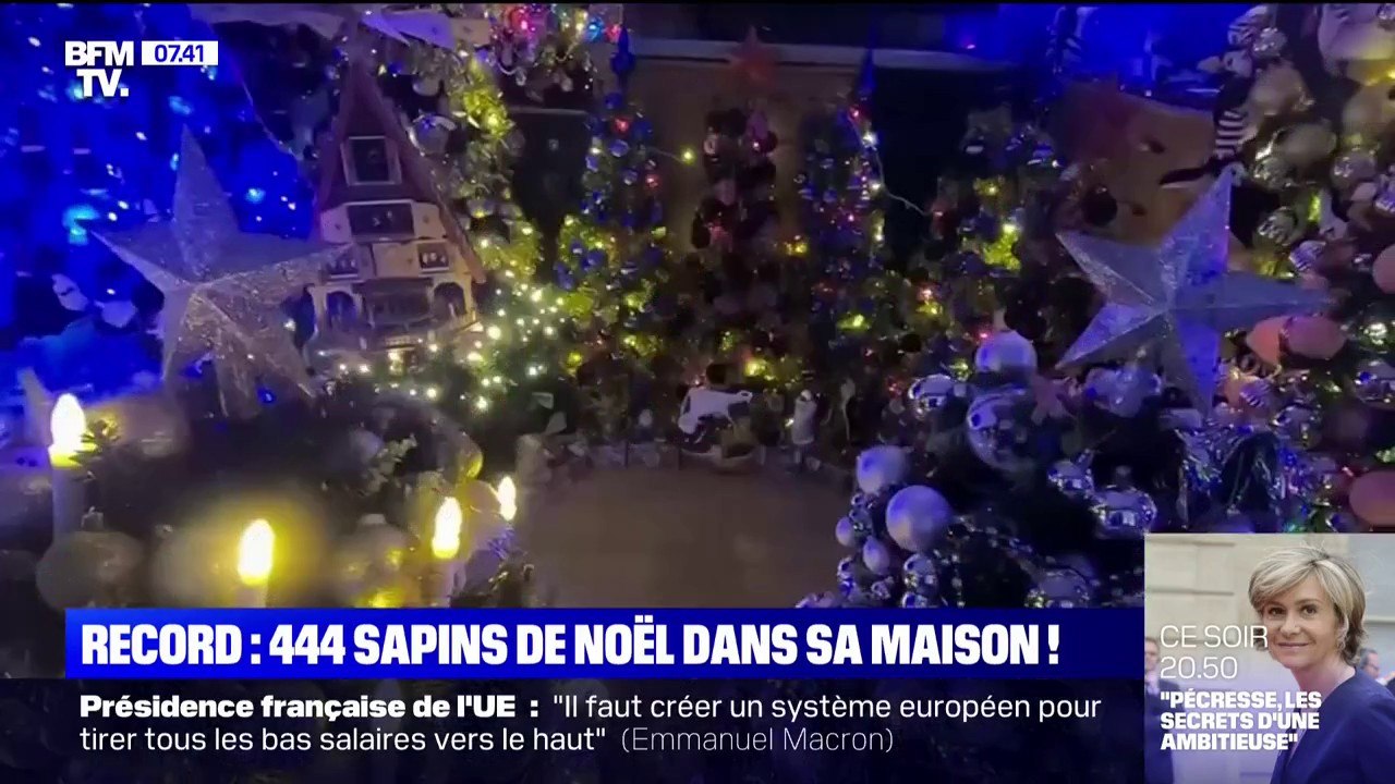 Avec 444 sapins de Noël et 72.000 boules, ce couple allemand bat un nouveau record du monde