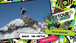 Julia Marino: Welcome to the Women’s Slopestyle Competition | 2021 Dew Tour Copper