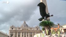 Vaticano, dal Peru' il presepe allestito in piazza San Pietro