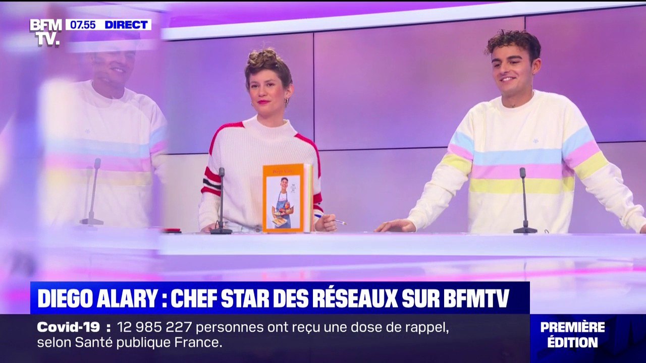"J'essaie de me diversifier un maximum": Diego Alary, le chef star de TikTok, sort son premier livre de recettes "accessibles pour tout le monde"