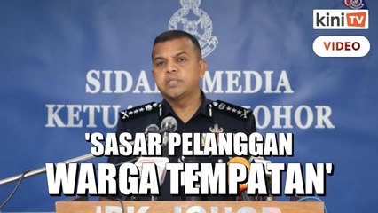 Polis Johor tangkap 5 lelaki Indonesia terlibat sindiket judi dalam talian