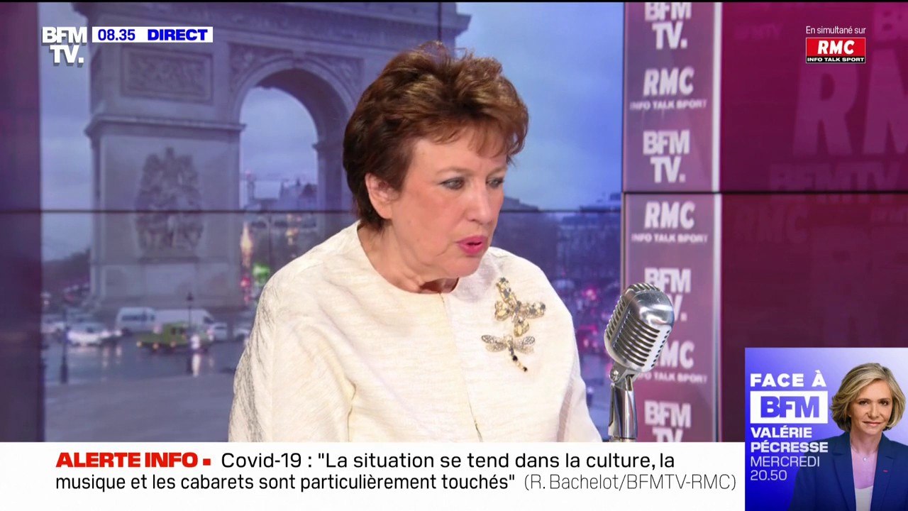 Roselyne Bachelot: "Pour l'instant, il n'est pas question de jauge" dans les lieux culturels