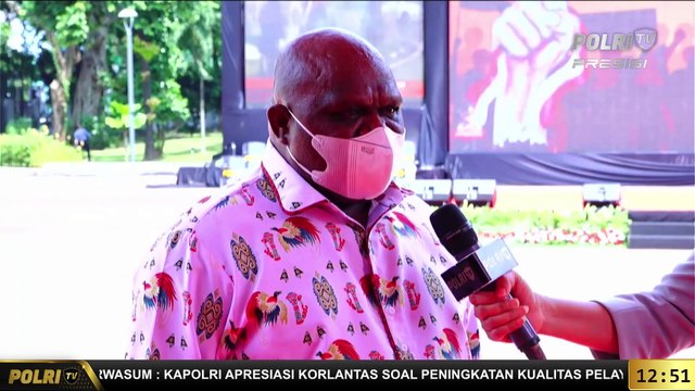 Live Report Rachmawati - Wawancara Juri Lomba Orasi 2021 Piala Kapolri