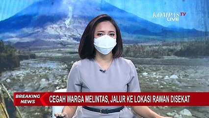 Jalur Antar Dusun Disekat Tim Gabungan Karena Dianggap Masih Rawan Pasca Bencana Semeru