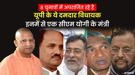8 बार से चुनाव नहीं हारे हैं ये MLA, कोई CM Yogi का मंत्री, कोई Akhilesh का खास | UP Election 2022