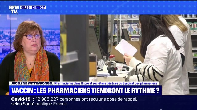 Tests et vaccinations le dimanche en pharmacie: Sur la base du volontariat, ça n'est pas un problème , selon Jocelyne Wittevrongel (syndicat des pharmaciens)