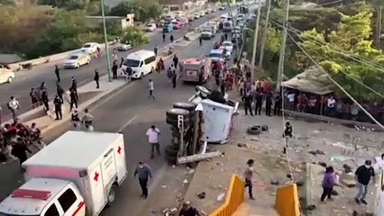 Τουλάχιστον 53 μετανάστες νεκροί σε τροχαίο στο Μεξικό