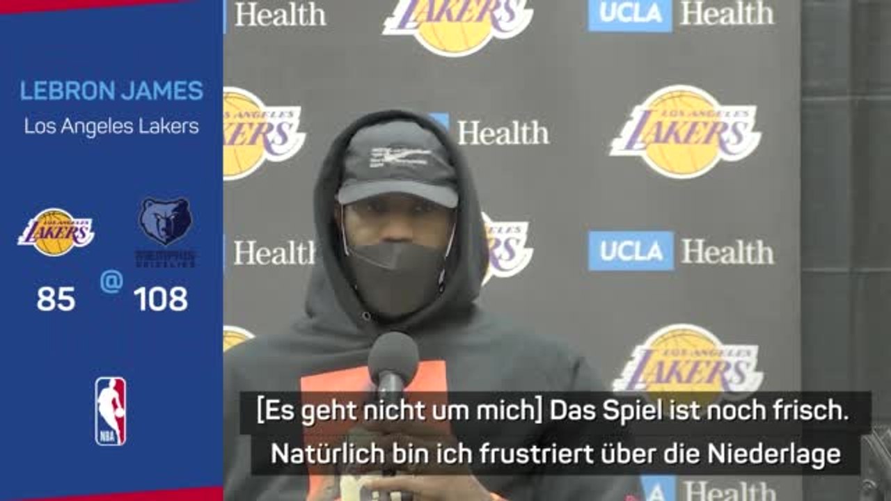 Trotz Rekord: LeBron "frustriert" über Lakers-Form