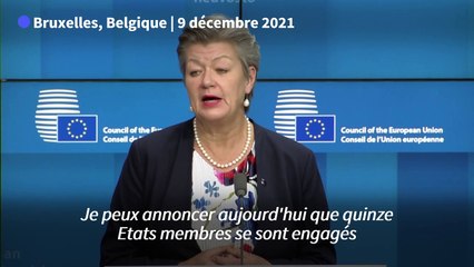 Quinze pays de l'UE s'engagent à accueillir 40.000 Afghans (Commission)