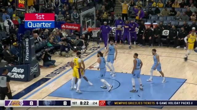 Grizzlies add to Lakers' misery in Memphis