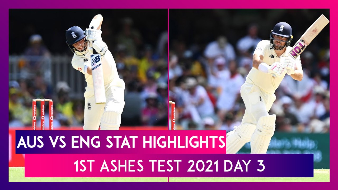AUS vs ENG Stat Highlights 1st Ashes Test 2021...
