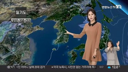 [날씨] 주말 큰 추위 없어…대부분 지역 공기질 나쁨