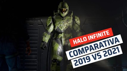 Halo Infinite Comparativa versión final vs 2019