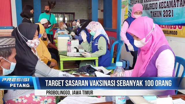 Vaksinasi Lansia Jelang Nataru, Kapolres Probolinggo Himbau Masyarakat Bisa Lebih Kuat Terhindar Dari Bahaya Covid-19