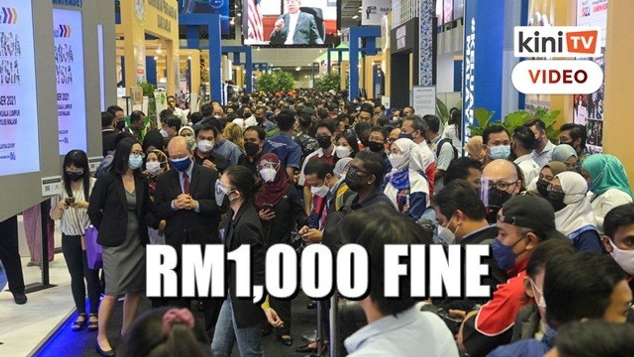 Organisers of PM's 100-day report card event fined RM1,000