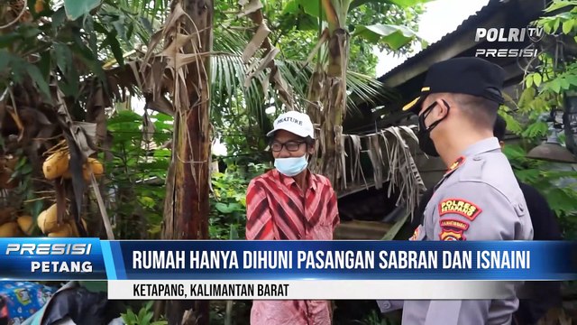 Wakapolres Ketapang Kunjungi Korban Rumah Roboh dan Salurkan Bantuan